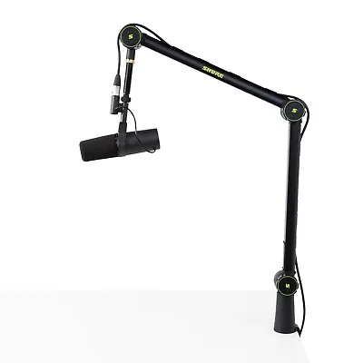 Shure By Gator Deluxe Articulating Desktop Podcasting Mic Boom Arm SH-BROADCAST1 • $99.99