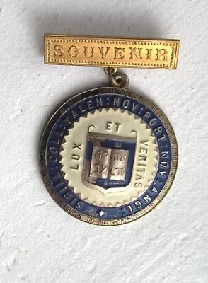 Yale University Memorabilia: Vintage 19th Century Medal Badge GM Robbins Maker • $30