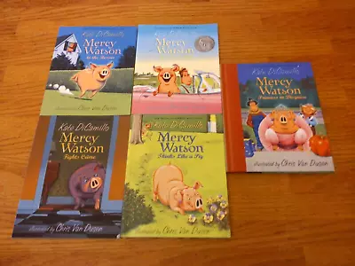 Mercy Watson - 5 Kate Dicamillo Children's Books - Lot • $4.99