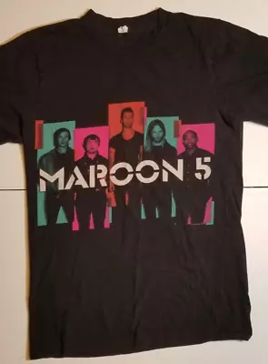 Maroon 5 North America Tour 2013 Royal Apparel Black Tee Shirt Men's Size Small • $11.99
