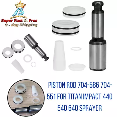 Piston Pump Repair Kit 704 586 704 551 For Impact Titan 440 540 Airless Sprayer  • $43.95