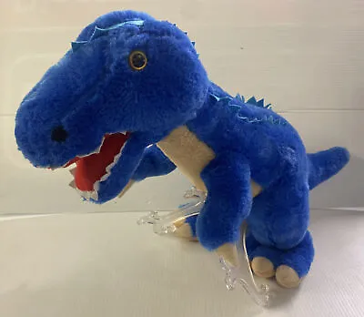 Fiesta Tyrannosaurus Blue T-Rex Dinosaur-Promo 18.5'' My Rex Dino Pet Pillow Toy • $79.99