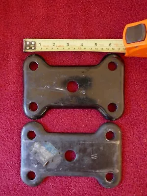 C2/c3 1963-82 Corvette Rear End Used Spring Mounting Plates Orig (1) Repro (1)* • $23