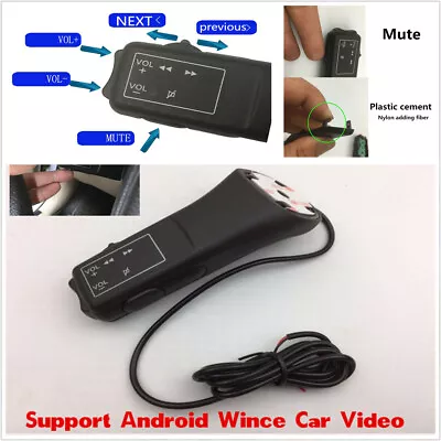 Car Navigation DVD 2Din Android Bluetooth Steering Wheel Button Remote Control • $16.81