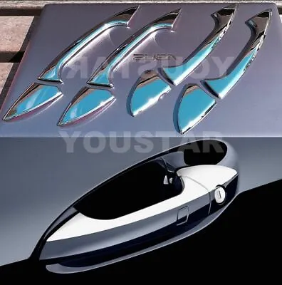 CHROME Door Handle Trims For Mercedes W166 176 204 212 218 246 X117 156 166 204 • $38.95