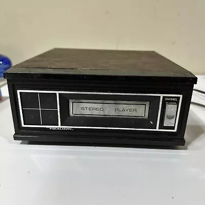 Vintage Realistic Model TR-167 Stereo 8 Track Tape Player Deck - For Parts • $4.99