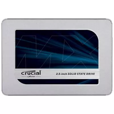 Crucial MX500 500GB SSD SATA 6Gb/s 2.5  Internal Solid State Drive • $85