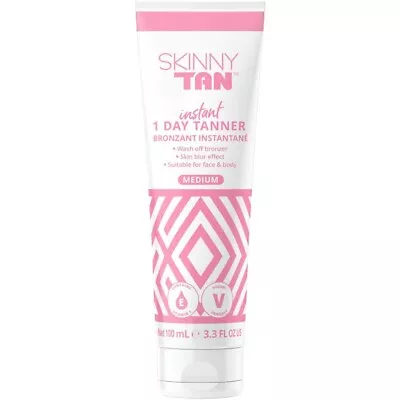 Skinny Tan Instant 1 Day Tanner - Medium - 100ml New And Sealed • £7.99