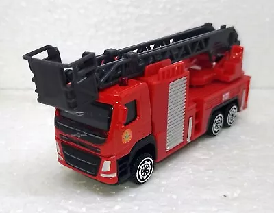 Volvo City Truck. Fire Truck. Diecast Metal Model Scale 1:72 • $9.95