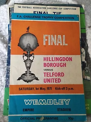 1971 Hillingdon Borough V Telford Utd FA Trophy Final • £0.99