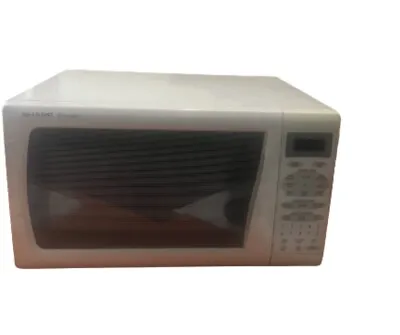 Sharp 0.7cu Cu. Ft. 700W Carousel Microwave  - R-220BW • $27.20