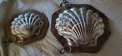 2 Vintage Matfer French Scallop Shell Shaped Chocolate Food Mold #140 # 90 • $49.99