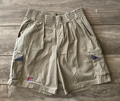 Adidas Los Angeles LA Clippers NBA Team Issued Coaches Staff Cargo Shorts Mens L • $24.99