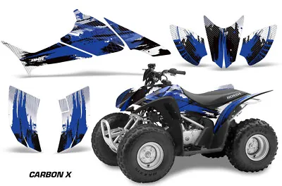 ATV Graphics Kit Quad Decal Sticker For Honda TRX90 2006-2018 CARBONX BLUE • $129.95