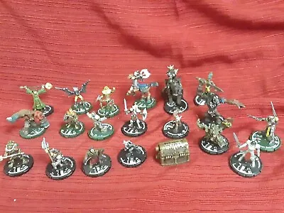 20 Rare Mage Knight Miniature LOT Figure Hero Monster Dungeon Dragon Pathfinder • $25.49