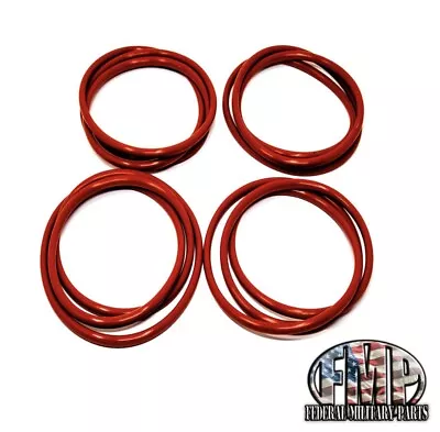 4PK Red O-Rings Military Fit Humvee Split Rims Wheel Seal & M1101 M1102 Trailers • $99