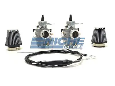 Honda CB350 CL350 CB360 Mikuni Round Slide VM28 28mm Complete Carburetor Kit • $408.50