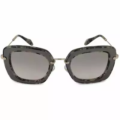 New In Box *RARE* Miu Miu Noir Square Sunglasses 07OS DHE-3H2 • $199.95