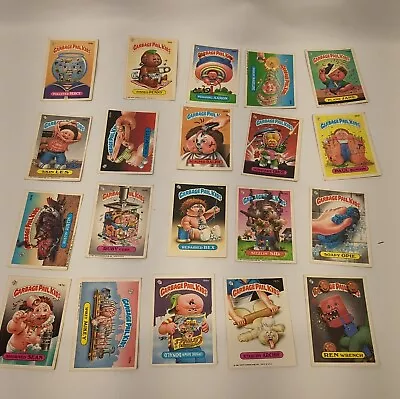 1980s Vintage Garbage Pail Kids Cards Lot Of 20 • $10.99