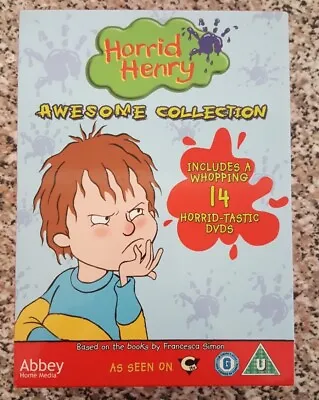 Horrid Henry's Awesome Collection. 14 Discs. (Box Set) (DVD 2011) • £19.99