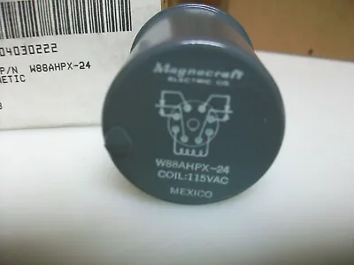 MAGNECRAFT DPDT OCTAL PLUG IN RELAY  W88AHPX-24   115 V. Ac.  5945-00-403-0222 • $15