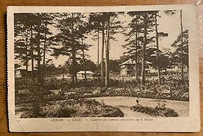 Annam Dalat Vietnam Postcard Sent 1930 To Soewe Olgnes Saigon • $4