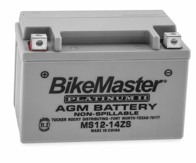 $85.46 • Buy AGM 12V Platinum Battery For Yamaha XVS950 V-Star Tourer 2009-2017 Grey