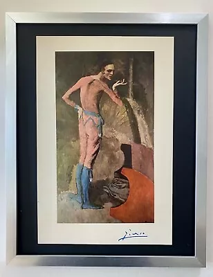 $119 • Buy Pablo Picasso+ Original 1954 + Signed + Hand Tipped Color Plate The Actor=