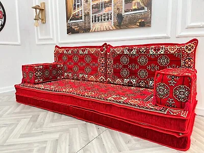 Floor Sofa Couch Bed 8'' Thickness Arabic Floor Sofa Living Room Floor Couch • $550