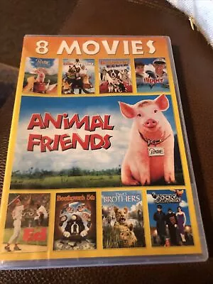 Animal Friends 8-Movie Collection [DVD] Babe Pig In The City Evan Almighty +more • $7.99