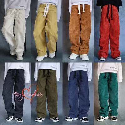 1/4 1/3 Uncle ID BJD Clothes American Corduroy Pants Drawstring Trousers 9Colors • $18.34