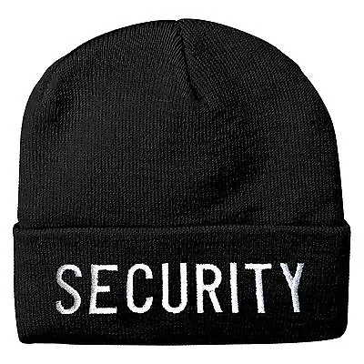 *security* Acrylic Embroidered Beanie [fits All] • $14.95