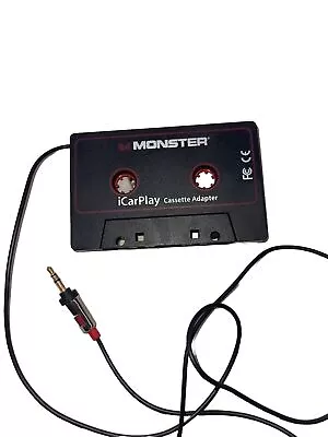 Monster Power 133218 ICarPlay Cassette Adapter 800 133218-00 Not Tested • $5