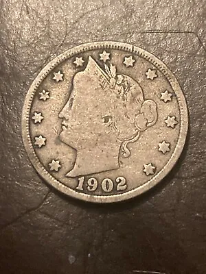 1902 Philadelphia Mint Liberty V Nickel • $5.36