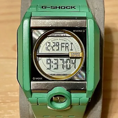 Casio G-Shock G-8100B-3 Mint Green Vintage Dual Illuminator Digital Watch 8100 • $84.99