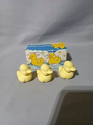 Vtg NIB 1987 Avon Collectible Ducks On Parade Three Fragranced Soaps  • $3.99