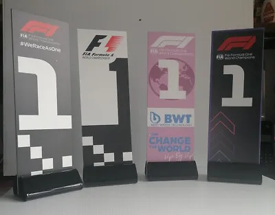 30cm High F1 Race Position Boards  Double Backed Replicas • £30