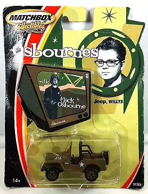 Matchbox Collectibles 2002 The Osbournes JACK OSBOURNE JEEP WILLYS See Pics! • $9.59