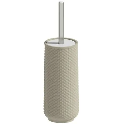 Accents Copacabana Cream Ceramic Toilet Brush Holder • £21.99