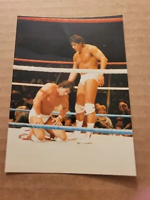 Tito Santana Original Vintage Wrestling Photo Wwf Wwe Wcw Ecw • $23.96