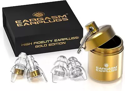 High Fidelity Earplugs For Concerts Musicians Motorcycles Noise Sensitivity C... • $75.38