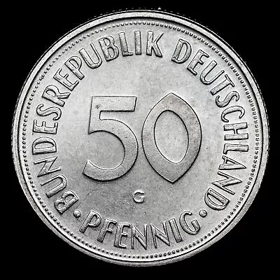 50 Pfennig 1950 G Germany PCS (14686) • £13.55