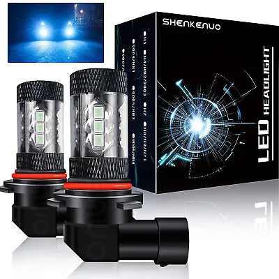 HB4/9006 LED Fog Light Bulbs DRL Driving Lamp Ice Blue 8000K High Power Lamp • $9.99