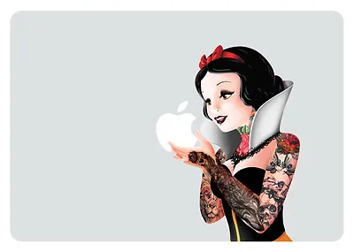 $9.95 • Buy SW004 Tattoo Snow White Eating Apple Macbook Decal Fits 13 Inch