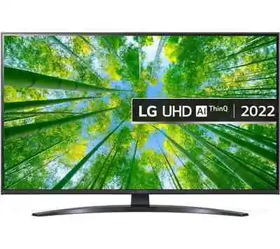 LG 43UQ81006LB 43  Smart 4K Ultra HD HDR LED TV With Google Assistant & Alexa • £249.99