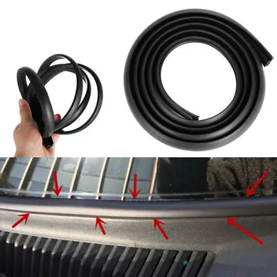 1.8m Universal Car Front Windshield Panel Rubber Seal Strip Sealed Moulding Trim • $11.67