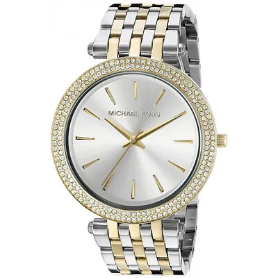 Michael Kors Darci Womens Watch Mk3215 Two Tone - Warranty - Rrp 239.00 • £113.23