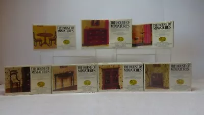 Lot Of Seven House Of Miniatures Doll Furniture In Boxes • $6.50