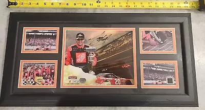 Tony Stewart Signed Nascar Photo Plus Others Framed Joe Gibbs Racing • $59.99