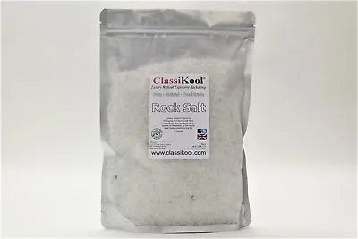 Classikool 1kg/ 1000g Rock Salt: Food Grade & Natural For Edible / Cosmetic Use • £8.99